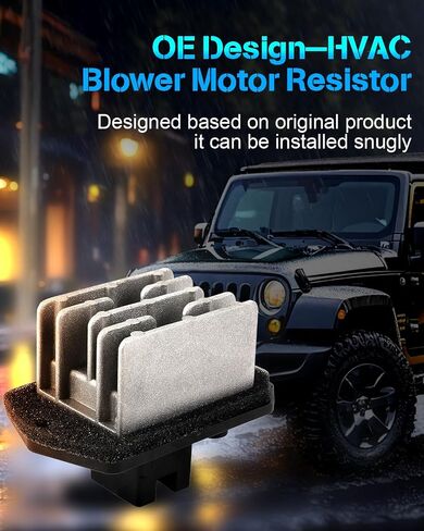 ECCPP AC Blower Motor Resistor Fit for 2001-2007 for Toyota Sequoia/for Toyota Sequoia Limited Sport Utility/for Toyota Sequoia SR5 Sport Utility HVAC Heater Blower Resistor Control Module RU372 in Saudi Arabia