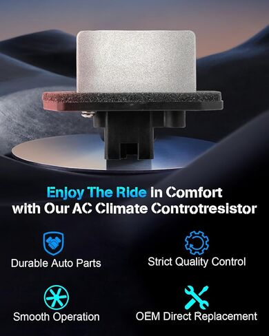 ECCPP AC Blower Motor Resistor Fit for 2001-2007 for Toyota Sequoia/for Toyota Sequoia Limited Sport Utility/for Toyota Sequoia SR5 Sport Utility HVAC Heater Blower Resistor Control Module RU372 in Saudi Arabia