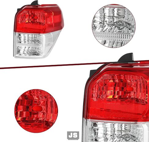 استبدال مجموعة ضوء Jsboyat Tail Light للفترة 2010-2013 Toyota 4runner الخلفية الخلفية ، جانب السائق الأيسر in Saudi Arabia