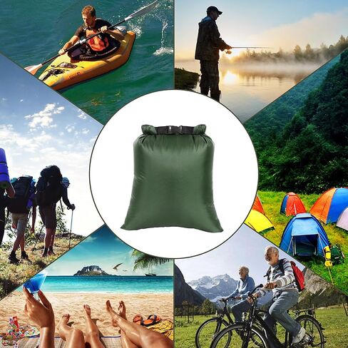 Dry Bags Waterproof Set, 5 Packs Ultralight Waterproof Bags Small Stuff Sack Water Proof Bag Dry Packs, Outdoor Dry Bag Keep Gear Dry for Backpacking Hiking Boating Camping Travel in Kuwait