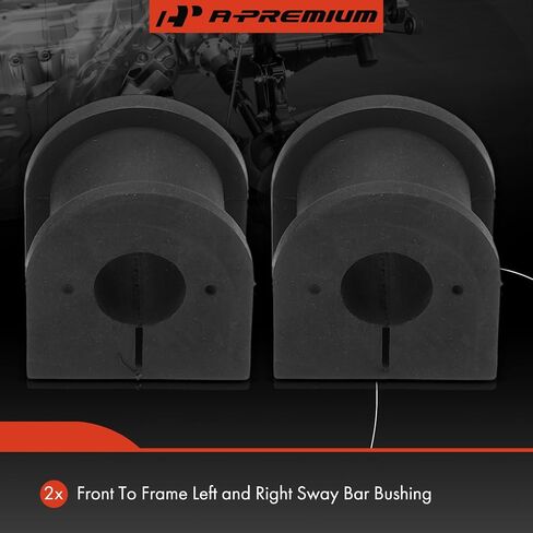 A-Premium 2 x Front To Frame Sway Bar Bushing Kit, Compatible with Mazda MPV 2000 2001 2002 2003 2004 2005 2006 in Saudi Arabia