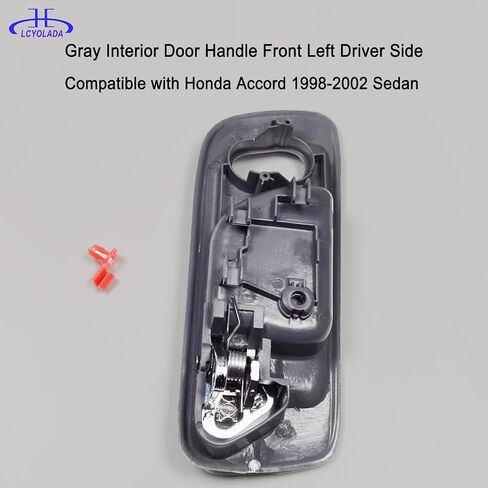 مجموعة من 4 مقابض الباب الخارجي متوافقة مع 1998-2002 Honda Accord ، استبدل# 72180S86K12 ، 72140S86K12 ، 72680S86K11 ، 72640S86K11 ، سلس أسود in Kuwait
