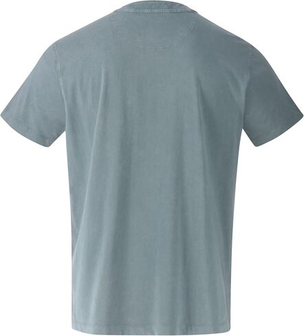 Thorogood Men's Pocket Henley Vintage Wash Short Sleeve Shirt in Saudi Arabia