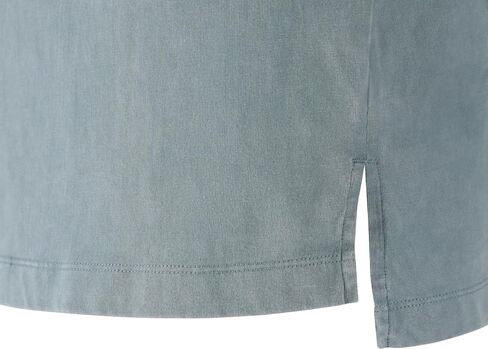 Thorogood Men's Pocket Henley Vintage Wash Short Sleeve Shirt in Saudi Arabia