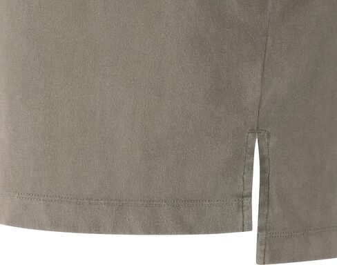 Thorogood Men's Pocket Henley Vintage Wash Short Sleeve Shirt in Saudi Arabia