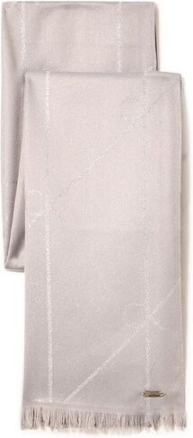 Calvin Klein Womens Mitallic Diagonal CK وشاح in Saudi Arabia