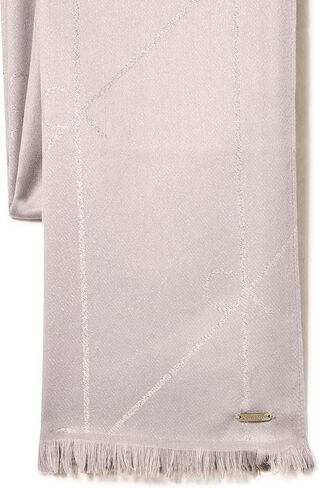 Calvin Klein Womens Mitallic Diagonal CK وشاح in Saudi Arabia