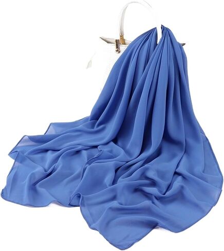 110 * 110CM Square Chiffon Hijabs Scarf Plain Solid Color Headwraps Women's Headscarf 45 Colors in Kuwait