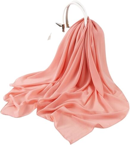 110 * 110CM Square Chiffon Hijabs Scarf Plain Solid Color Headwraps Women's Headscarf 45 Colors in Kuwait
