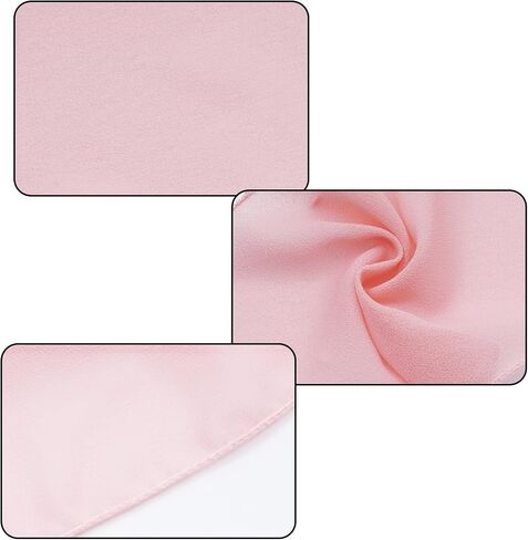 Chiffon Scarf for Women Neck Scarf with Removable Flower for Halloween Costume Accessory in Saudi Arabia