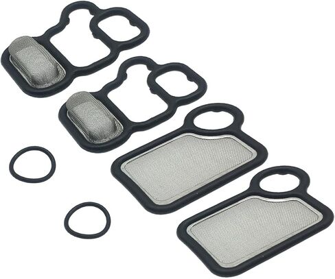 15815-RAA-A01 15815-RAA-A02 91319-PAA-A01 Solenoid Spool Valve Gasket Kit for VTEC K-Series Element (2 Sets) - Rubber in Saudi Arabia