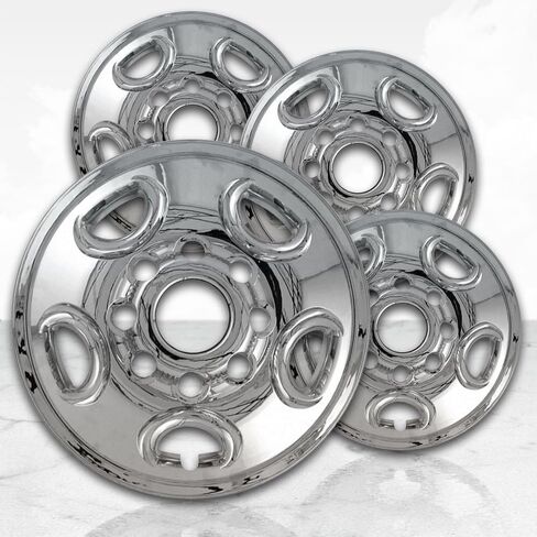 16" Chrome Wheel Skins (Set of 4) for GMC Savana 2500/3500 2003-2013 in Kuwait