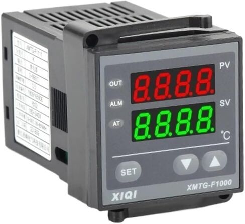 0-600 Celsius K J PT100 900 نوع درجة AC 220 فولت مراقبة درجة الحرارة الرقمية الرقمية الإلكترونية (PT100 SSR ، 48x96mm) in Saudi Arabia