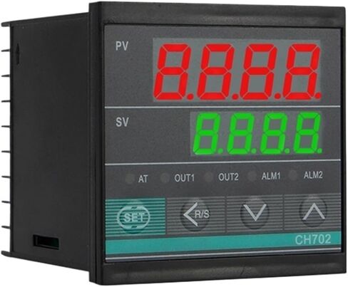 CH702 72*72MM MULUMTY INPUT K E J PT100 0-10V 4-20MA PID OUTPUT SSR RELAY AC 220V 24VDC 380VDC TEMPRITION in Saudi Arabia