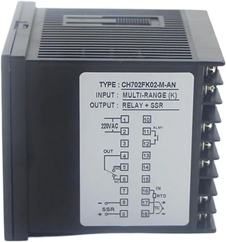 CH702 72*72MM MULUMTY INPUT K E J PT100 0-10V 4-20MA PID OUTPUT SSR RELAY AC 220V 24VDC 380VDC TEMPRITION in Saudi Arabia