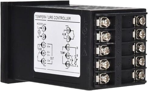 A8-1 48 * 48mm Multy/TC Input K E J PT100 220V 4-20mA Voltage PID Adjustable Output SSR Relay 1300℃ Temperature Controller(2Alarm,48x48mm TC SSR) in Saudi Arabia