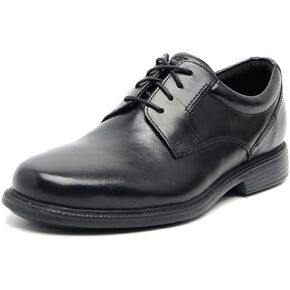 حذاء Rockport الرجالي Charles Road بمقدمة سادة أكسفورد، أسمر بريطاني، عرض 10.5 سم in Kuwait