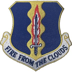 FIRE from The Clouds 33rd Fighter Wing Patch – Plastic Backing in Kuwait
