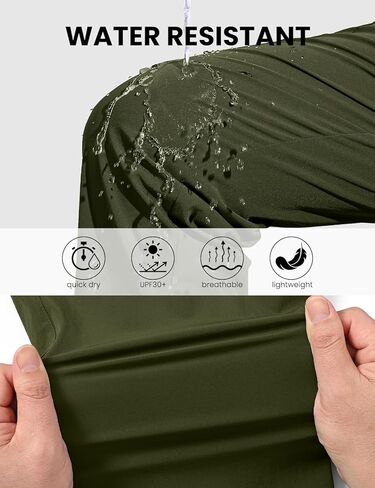 TBMPOY Men's Lightweight Hiking Pants Quick Dry 4 Pockets Stretch Water Resistant Travel Fishing Convertible Zip Cargo Jogger in Saudi Arabia