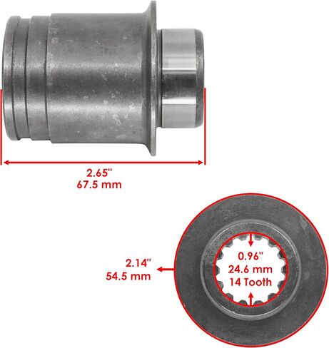Caltric 3B4-46126-10-00 93102-35009-00 اقتران تفاضلي مع ختم متوافق مع ياماها in Saudi Arabia