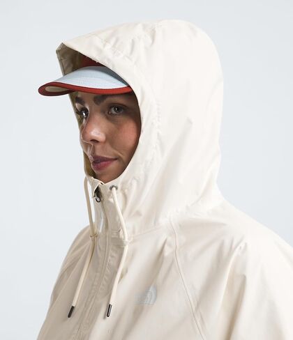 THE NORTH FACE Women's Antora Rain Hoodie (Standard and Plus Size), Cave Blue/Cave Blue Abstract Geology Print, Small in Saudi Arabia