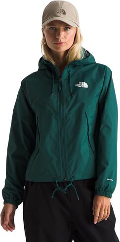 THE NORTH FACE Women's Antora Rain Hoodie (Standard and Plus Size), Cave Blue/Cave Blue Abstract Geology Print, Small in Saudi Arabia
