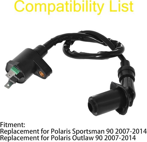 Ignition Coil Replacement for Polaris Sportsman 90 2007-2014 Outlaw 90 2007-2014 in Saudi Arabia