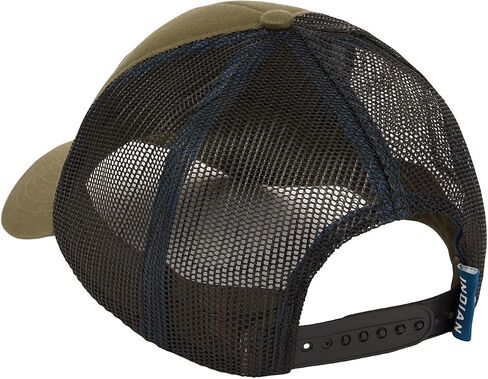 Indian Motorcycle Est. 1901 IMC Cap, Khaki Cotton and Polyester Mesh, Snapback Closure - 2833315 in Saudi Arabia