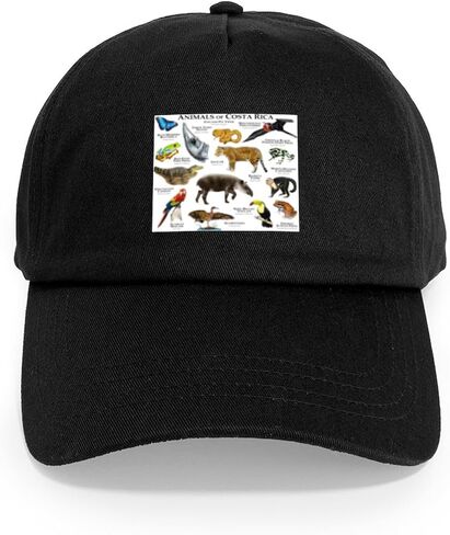 CafePress Retro Costa Rica Palm Tree Cap Adjustable Baseball Cap in Saudi Arabia