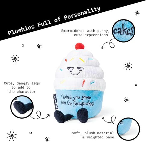 كرة كريستال بلاشي، هدية مضحكة ميمي، مجموعة قطيفة كوميدية، هدية تخزين، رائعة للدعم العاطفي، إكسسوار مكتب ممتع، قاعدة مرجحة للعرض in Kuwait