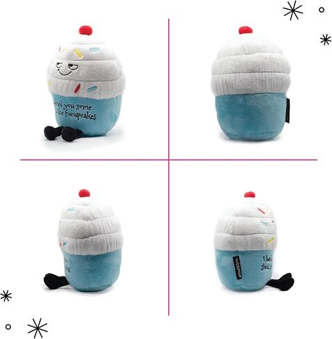 كرة كريستال بلاشي، هدية مضحكة ميمي، مجموعة قطيفة كوميدية، هدية تخزين، رائعة للدعم العاطفي، إكسسوار مكتب ممتع، قاعدة مرجحة للعرض in Kuwait