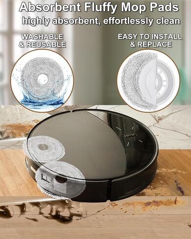22 قطعة من ملحقات المكنسة الكهربائية Roborock Qrevo S، Qrevo Pro، Qrevo MaxV Cleaner Robot، 1 فرشاة دوارة رئيسية، 4 فرش جانبية، 6 وسادات قماش ممسحة، 5 أكياس غبار للمكنسة الكهربائية، 4 مرشحات هيبا، 1 فرشاة تنظيف in Kuwait