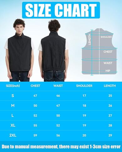 Work Cooling Vest for Men and Women, with 24 Ice Bags Cool Lightweight Fishing Vest, 6 Cooling Zones in Saudi Arabia