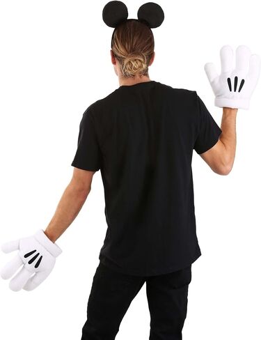 Women's Mickey Ears & Glove Set - Officially Licensed Plush Costume Accessories in Saudi Arabia