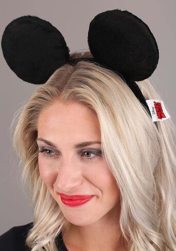 Women's Mickey Ears & Glove Set - Officially Licensed Plush Costume Accessories in Saudi Arabia