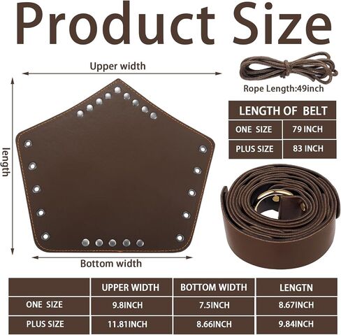Newcotte 3 PCS Viking Viking Belt Faux Leather Arm Guards Bracers Renaissance Knight Accessories Viking Cosplay in Kuwait