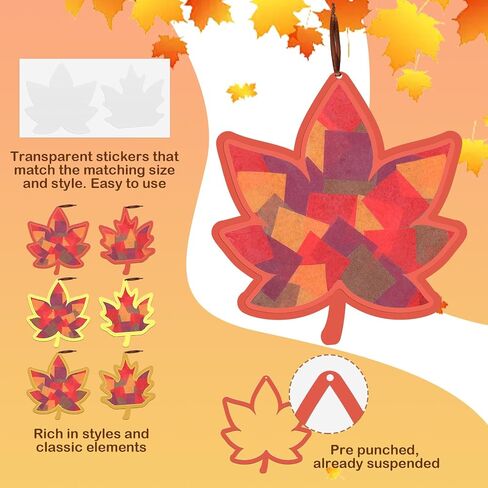 Chiisong 24 Sets Acorn Tissue Sign Craft Kit Fall Craft Bulk Autumn DIY Acorn Craft Kit Fall Harvest DIY Craft Thanksgiving Craft Party Activity Art Project Decorations for Fun Home Actives in Saudi Arabia