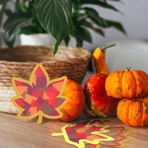Chiisong 24 Sets Acorn Tissue Sign Craft Kit Fall Craft Bulk Autumn DIY Acorn Craft Kit Fall Harvest DIY Craft Thanksgiving Craft Party Activity Art Project Decorations for Fun Home Actives in Saudi Arabia