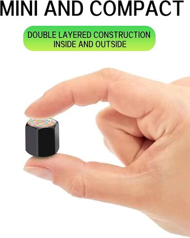 Tire Valve Stem Caps 4 Pack, Car Wheel Stem Caps,Aluminum Air Valve Covers Universal Fit for Cars, SUVs,Trucks, Bikes, and Motorcycles(Pink Glitter) in Kuwait