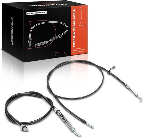 A-Premium Rear Driver Side Parking Brake Cable Assembly Compatible with Ram & Dodge Models: 2500 2011-2013, 3500 2011-2017, Ram 2500 Ram 3500 2003-2007/2009-2010 - Replace# 52121101AA in Saudi Arabia