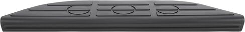 Hecasa الخلفية الوفير خطوة الوسط وسادة متوافقة مع 1988-2000 Chevy Chevrolet GMC C/K 1500 2500 3500 Suburban Tahoe Blazer Yukon Fleetside/Styleside Light Duty استبدال الأسود لـ GM1191104 15686281 in Saudi Arabia