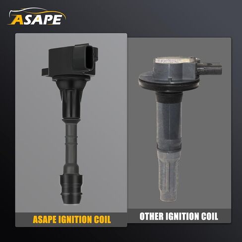 ASAPE UF-349 6PCS Ignition Coil with Spark Plug Fit for 2002-2004 for Infiniti I35 3.5L 2002-2008 for Nissan Maxima 3.5L 2003-2007 for Nissan Murano 3.5L 2002-2006 for Nissan Altima 3.5L in Saudi Arabia