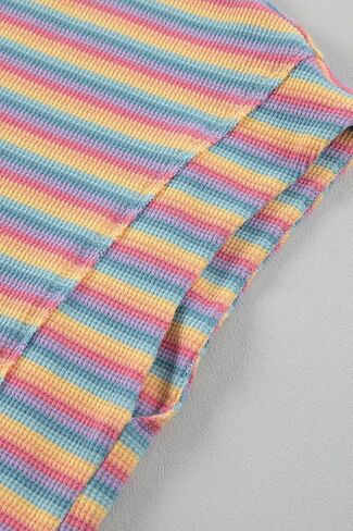 Summer Style: Pink Stripe Tee and Drawstring Shorts for Easy Movement in Saudi Arabia