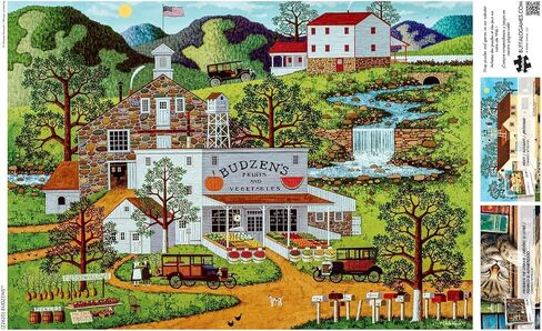 Buffalo Games - Charles Wysocki - Clammers at Hodges - أحجية الصور المقطوعة 300 قطعة للبالغين، ألغاز تحدي مثالية ليالي الألعاب - حجم اللغز النهائي هو 21.25 × 15.00 in Saudi Arabia