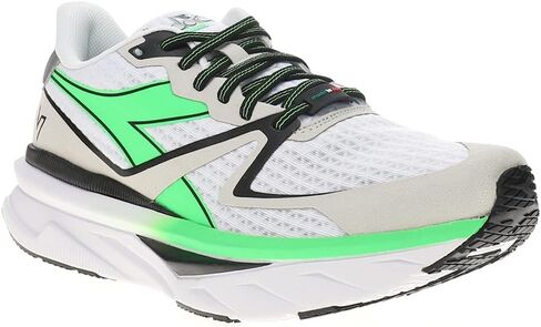 Diadora Mens Atomo V7000 Running Sneakers Shoes - Green, White in Saudi Arabia