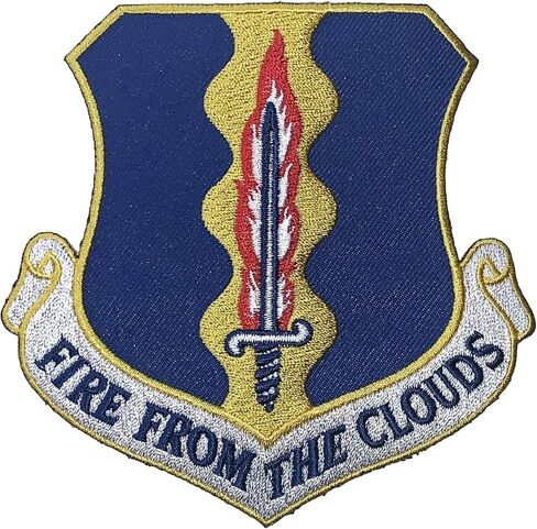FIRE from The Clouds 33rd Fighter Wing Patch – Plastic Backing in Saudi Arabia