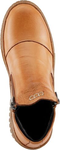 SPRING STEP WOMIN'S WOMINT BOOTS مع سحابات مزدوجة ، وتصميم غرزة على النقيض ، والنعال القابلة للإزالة in Kuwait