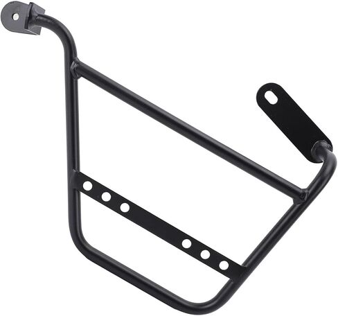 aqxreight Motorcycle Side Luggage Rack - Strong 12mm Iron Tube Support Bracket for Moto Guzzi V7 Stone Special, Classic Trofeo, and Milano 2021-2024 (Left: MV833 BBZJ) in Saudi Arabia