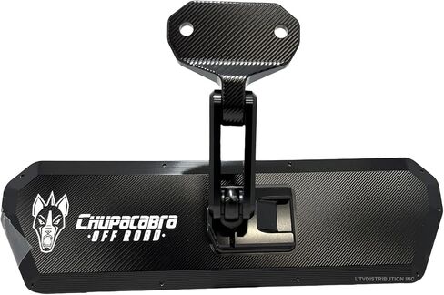 Chupacabra OffRoad Super Deluxe Rearview Mirror Fits Polaris Pro Xp/Turbo R/Pro R/Pro S (Black) in Saudi Arabia