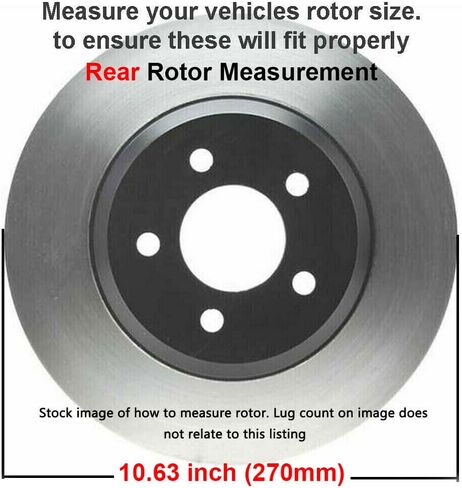 Detroit Axle - Brake Kit for Chevrolet Cobalt Malibu HHR Pontiac G5 Pursuit G6 Disc Brake Rotors Ceramic Brake Pads with Hardware Replacement : 11.65" inch Front and 10.63" inch Rear Rotor in Saudi Arabia